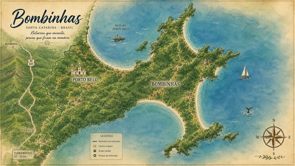 As 40+ Praias de Bombinhas